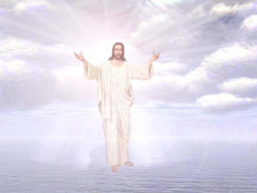 [Graphic of Jesus with open arms]
