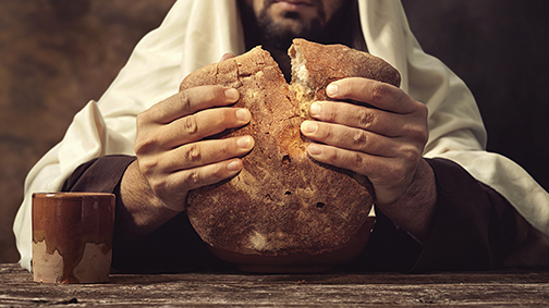 [Graphic of the bread of life]