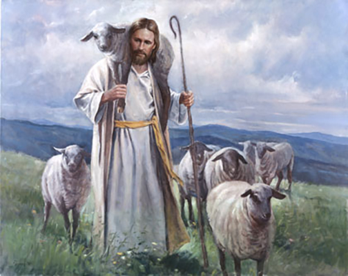 [Graphic of the Good Shepherd]
