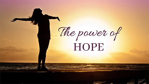 [Photo of the power of hope]