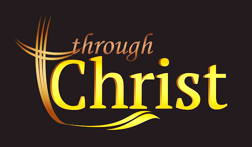 [Graphic of words - through Christ]
