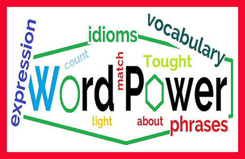 [Graphic of word power]